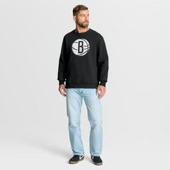 Brooklyn Nets Essential Legacy Sweatshirt - Black | Fanatics sale