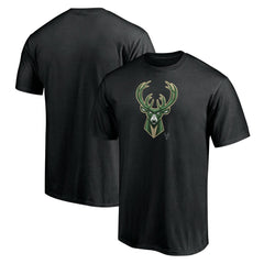 Milwaukee Bucks Midnight Mascot T-Shirt - Black on sale