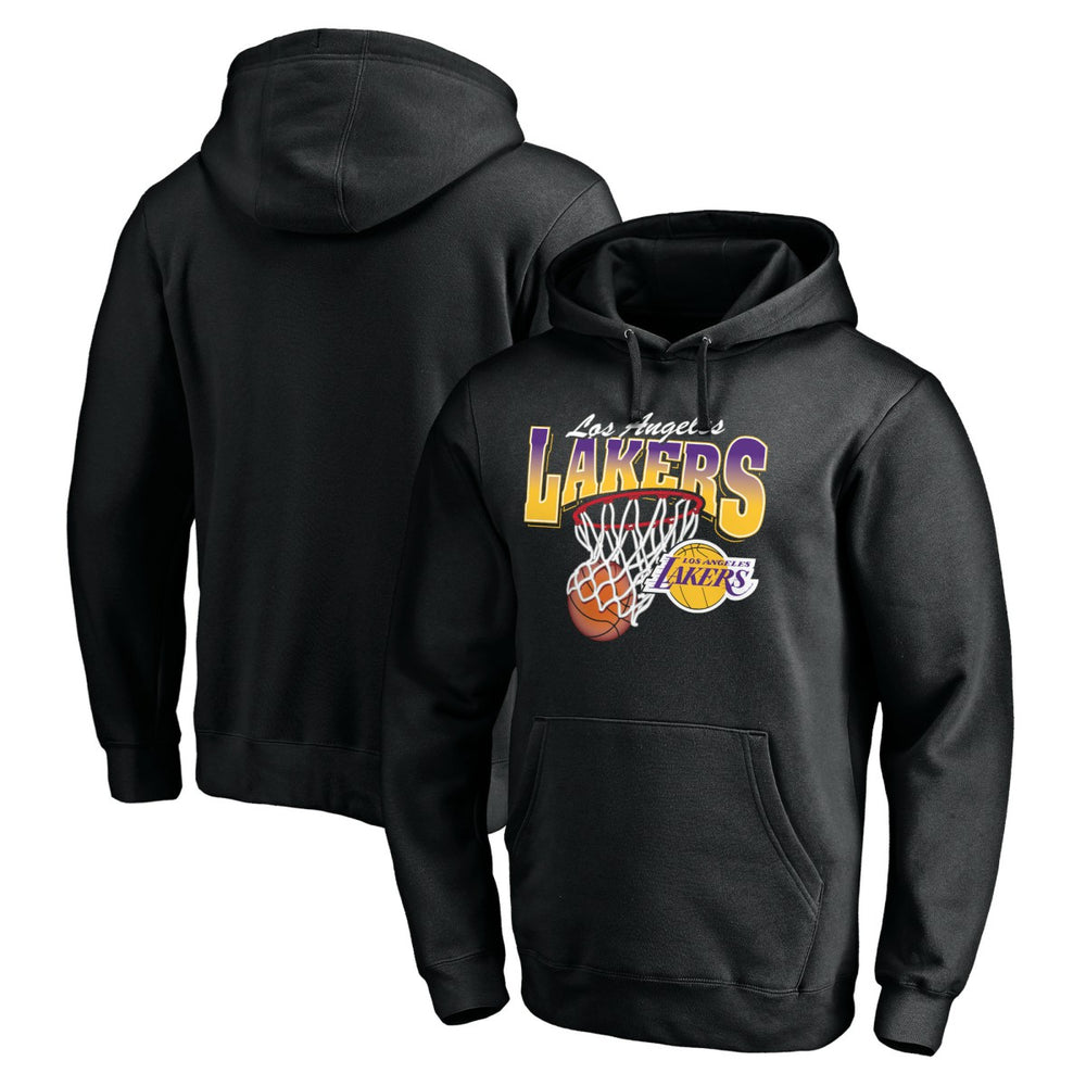 Los Angeles Lakers Balanced Floor Pullover Hoodie - Black shop
