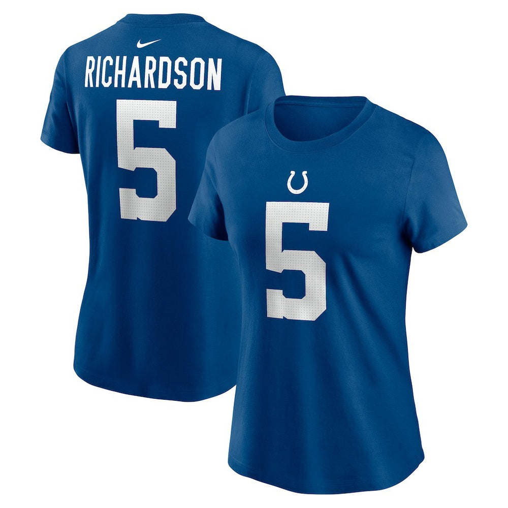 NFL Indianapolis Colts Anthony Richardson Women's Player Name & Number T-Shirt