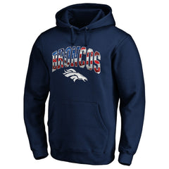 NFL Denver Broncos Banner Wave Pullover Hoodie