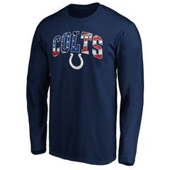 NFL Indianapolis Colts Banner Wave Long Sleeve T-Shirt
