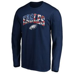 NFL Philadelphia Eagles Banner Wave Long Sleeve T-Shirt