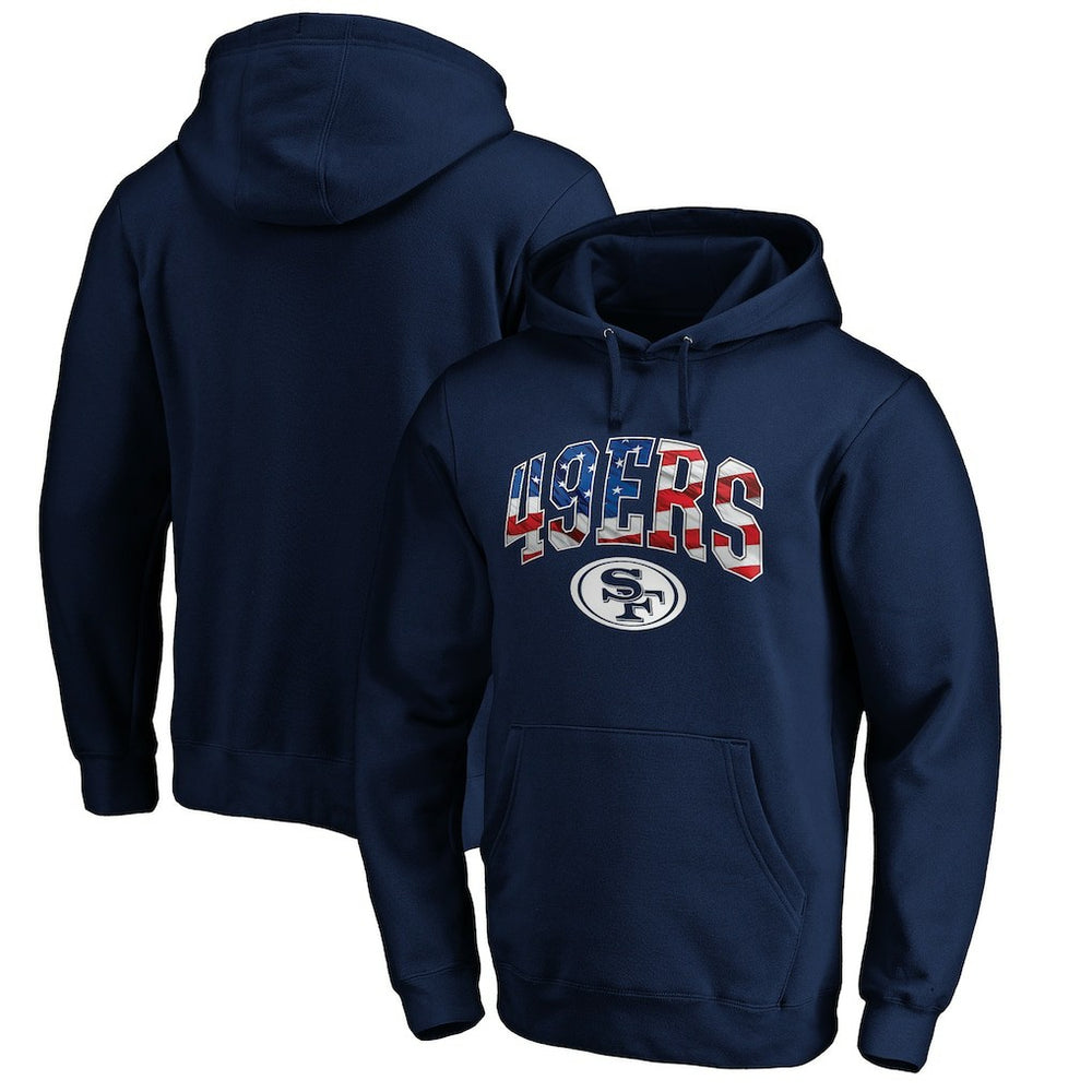 NFL San Francisco 49ers Banner Wave Pullover Hoodie
