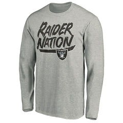 NFL Las Vegas Raiders Hometown Collection Raider Nation Long Sleeve T-Shirt
