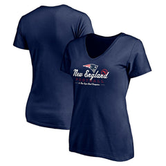 NFL New England Patriots Women's Hometown Collection V-Neck T-Shirt