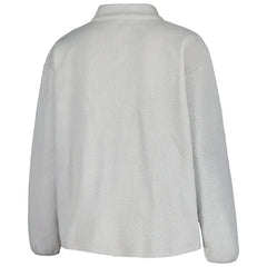 NFL Cleveland Browns Profile Women's Plus Size Sherpa Quarter-Zip Jacket