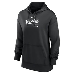 Chicago White Sox Women's Authentic Collection Performance Pullover Hoodie - Black | Nike
