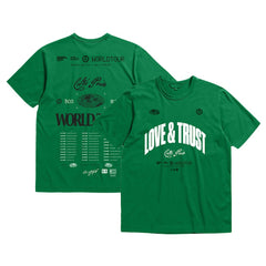 Boston Celtics Bleacher Report x Unisex World Tour T-Shirt - Kelly Green | Mitchell & Ness outlet