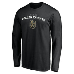 Vegas Golden Knights Team Lockup Long Sleeve T-Shirt