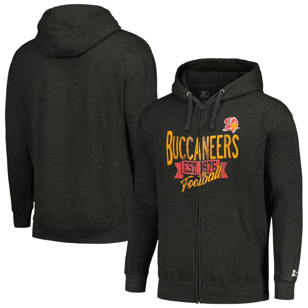 NFL Tampa Bay Buccaneers Starter Gridiron Classics Post Season Full-Zip Hoodie