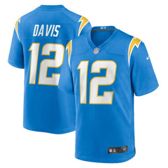 NFL Los Angeles Chargers Derius Davis Team Game Jersey