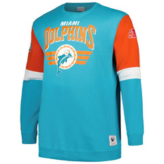 NFL Miami Dolphins Big & Tall Fleece Pullover Sweatshirt