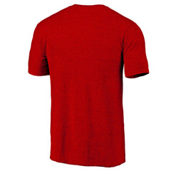 Washington Nationals Official Logo Tri-Blend T-Shirt - Heather Red