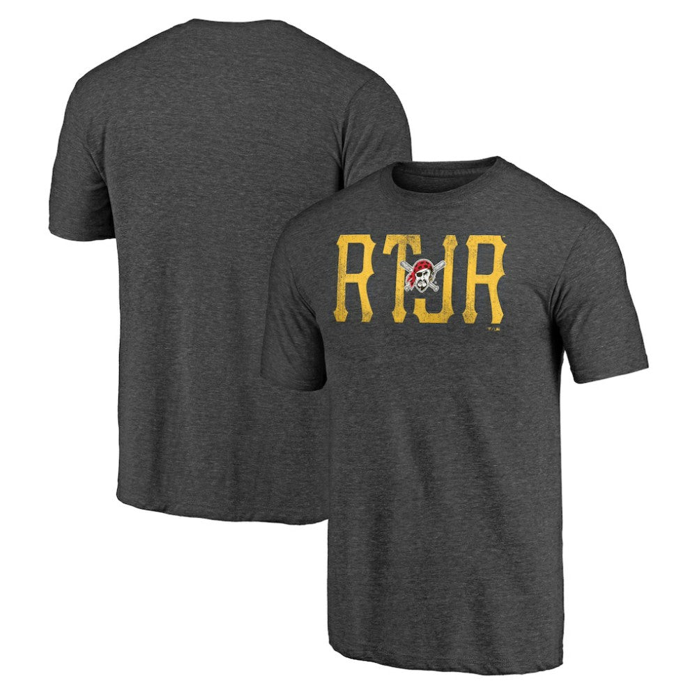 Pittsburgh Pirates Hometown Collection RTJR Tri-Blend T-Shirt - Heather Charcoal