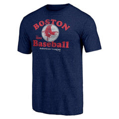 Boston Red Sox Cooperstown Collection Our Game Tri-Blend T-Shirt - Heather Navy