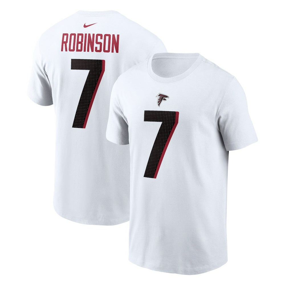 NFL Atlanta Falcons Bijan Robinson Player Name & Number T-Shirt