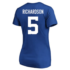 NFL Indianapolis Colts Anthony Richardson Women's Plus Size Fair Catch Name & Number Scoop Neck T-Shirt