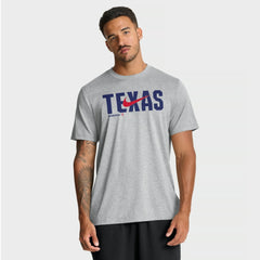 Texas Rangers Swoosh Legend Dri-FIT T-Shirt - Heather Gray | Nike