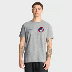Chicago Cubs Cooperstown 2-Hit T-Shirt - Heather Gray | Nike