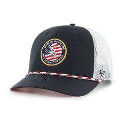 Chicago White Sox Union Patch Trucker Adjustable Hat - Navy | 47 brand