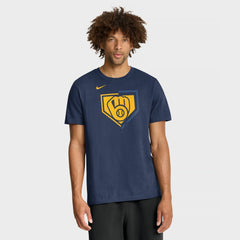Milwaukee Brewers Icon T-Shirt - Navy | Nike