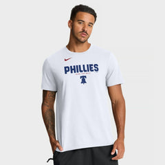 Philadelphia Phillies Bold Team Name T-Shirt - White | Nike