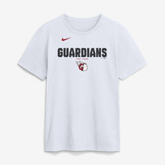 Cleveland Guardians Bold Team Name T-Shirt - White | Nike
