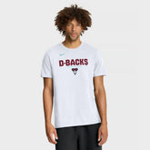 Arizona Diamondbacks Bold Team Name T-Shirt - White | Nike