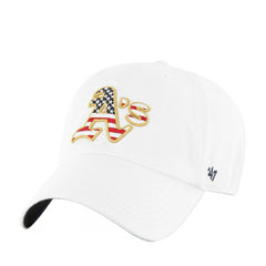 Athletics Homeland Clean Up Adjustable Hat - White | 47 brand