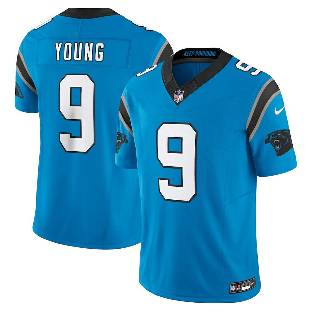 NFL Carolina Panthers Bryce Young Vapor F.U.S.E. Limited Jersey