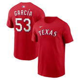 Adolis Garcia Texas Rangers Name & Number T-Shirt - Red | Nike