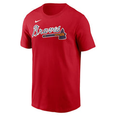 Austin Riley Atlanta Braves Home Name & Number T-Shirt - Red | Nike