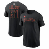 Jung Hoo Lee San Francisco Giants Name & Number T-Shirt - Black | Nike