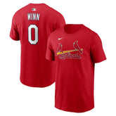 Masyn Winn St. Louis Cardinals Home Name & Number T-Shirt - Red | Nike