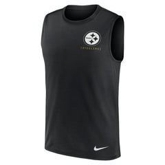 NFL Pittsburgh Steelers Large Logo Lightweight Dri-FIT Muscle Tank Top
