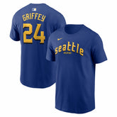 Ken Griffey Jr. Seattle Mariners City Connect Name & Number T-Shirt - Royal | Nike