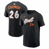 Matt Chapman San Francisco Giants City Connect Name & Number T-Shirt - Black | Nike