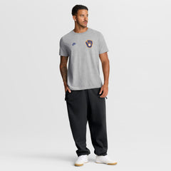 Milwaukee Brewers Cooperstown 2-Hit T-Shirt - Heather Gray | Nike
