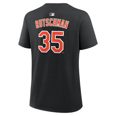 Adley Rutschman Baltimore Orioles Women's Name & Number T-Shirt - Black | Nike