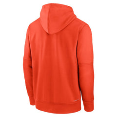 San Francisco Giants Authentic Collection Practice Performance Pullover Hoodie - Orange | Nike