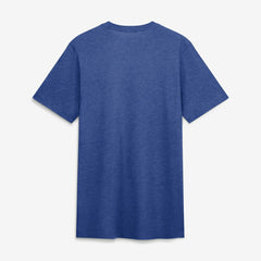 Seattle Mariners Cooperstown Logo Tri-Blend T-Shirt - Heather Royal | Nike