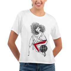 Chicago Bulls G-III 4Her by Carl Banks Women's Play the Ball Cropped T-Shirt sale - White on sale