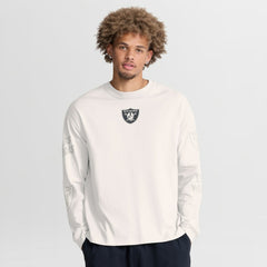NFL Las Vegas Raiders Oversized Type Play Long Sleeve T-Shirt