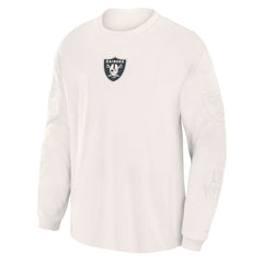 NFL Las Vegas Raiders Oversized Type Play Long Sleeve T-Shirt
