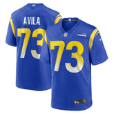 NFL Los Angeles Rams Steve Avila Home Game Jersey