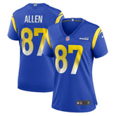 NFL Los Angeles Rams Davis Allen Women's Home Game Jersey