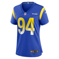 NFL Los Angeles Rams Desjuan Johnson Women's Home Game Jersey