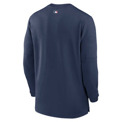 Atlanta Braves Authentic Collection Game Time Performance Quarter-Zip Top - Navy | Nike