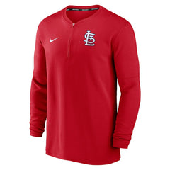 St. Louis Cardinals Authentic Collection Game Time Performance Quarter-Zip Top - Red | Nike